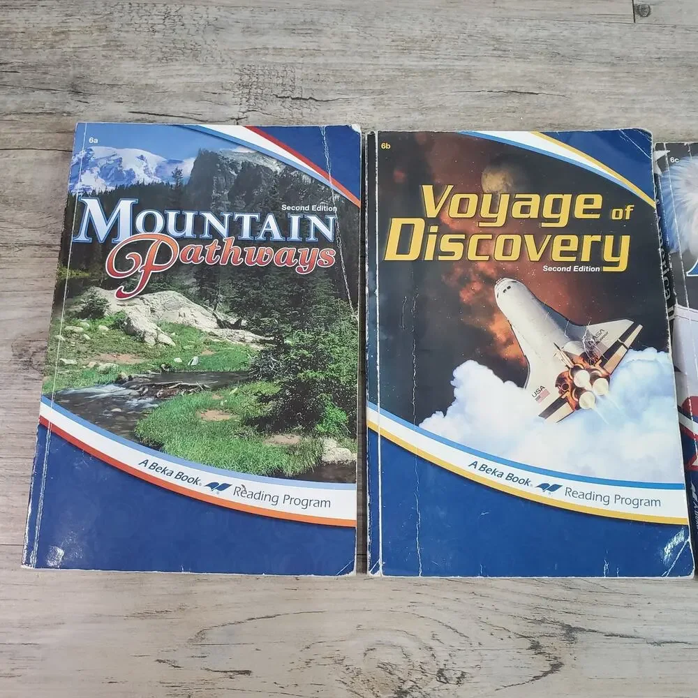A Beka 6th Grade Readers 6a-6c Lot of 3 Home School